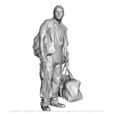 Train Crew with overnight bag
