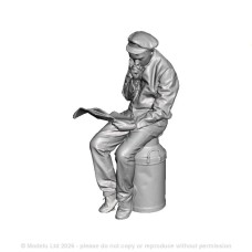 Porter Reading Newspaper