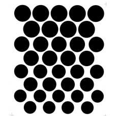 Numbers - Black 1:24th scale decal Roundals