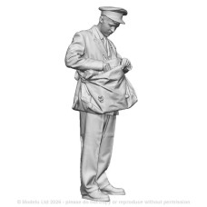 Postman Checking Bag