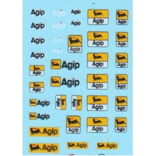 Agip Sponsor Decal Sheet 