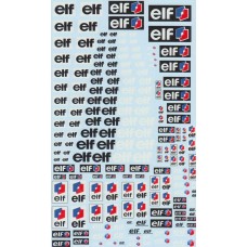 DMC Elf Sponsor Decal Sheet