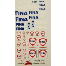 Fina Sponsor Decal Sheet 