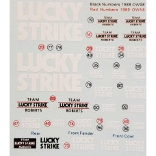 MSM Creation Yamaha Lucky Strike Decal Sheet