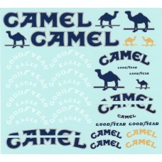 MSM Creation Camel and Goodyear Decal set for the Tamiya Lotus 99T 1:20th scale      
