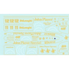 MSM Creation Decal set for the Lotus Type  98T 1:20th Tamiya 