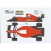 MSM Creation 1:12th Ferrari 641/2 (F1-90) Decal Set