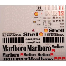 MSM Creation Decal Set for the McLaren MP4/4