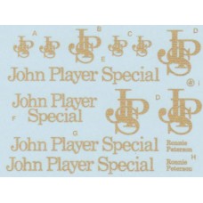 MSM Creation John Player Special decal sheet for the Ebbro Lotus 72E