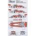 MSM Creation decal sheet McLaren M23 1:12th 1976/77