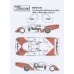 MSM Creation 1:12th scale Porsche 956 Decals