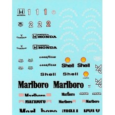 MSM Creation Decal set for the McLaren MP4/6 1:43rd