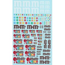 M&M's decal sheet mixed scales