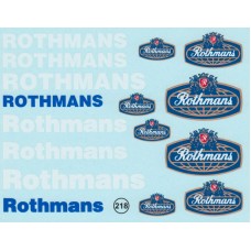 Rothmans Decals 
