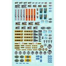 Light Sponsor Decal Sheet