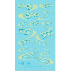 555 Sponsor Decal Sheet