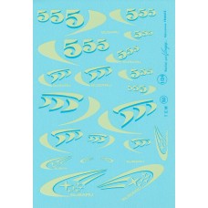 555 Sponsor Decal Sheet