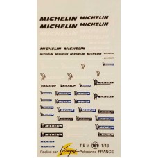 Michelin (New Style) Sponsor Decal Sheet 