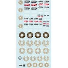 BBS Sponsor Decal Sheet