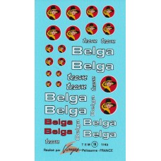 Belga Sponsor Decal Sheet 