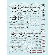 Vodafone Sponsor Decal Sheet