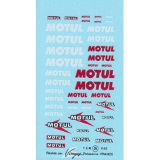 Motul Sponsor Decal Sheet 