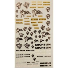 Michelin (Old Style) Sponsor Decal Sheet. 
