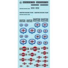 Martini Sponsor Decal Sheet 