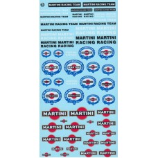 Martini Sponsor Decal Sheet 