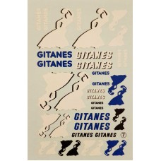 Gitanes Sponsor Decal Sheet 