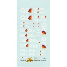 Q8 Oils Sponsor Decal Sheet 