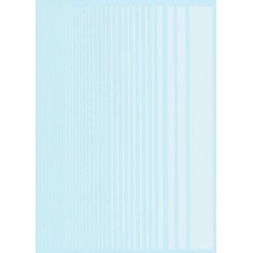 Xtradecal White Stripe decal sheet