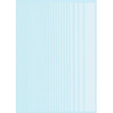 Xtradecal White Stripe decal sheet